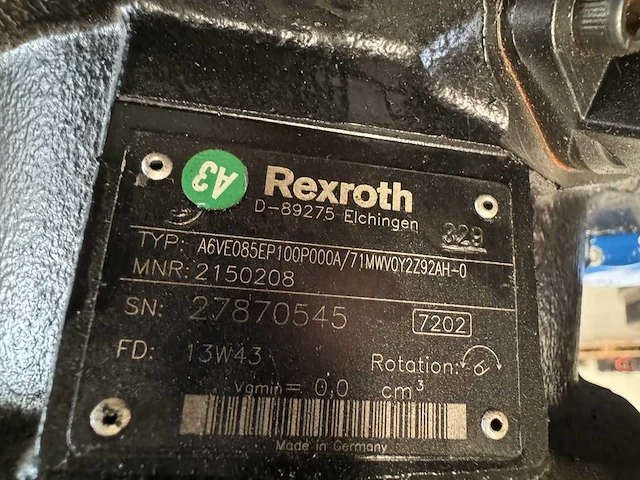 Rexroth wielmotor (3x) - afbeelding 5 van  5