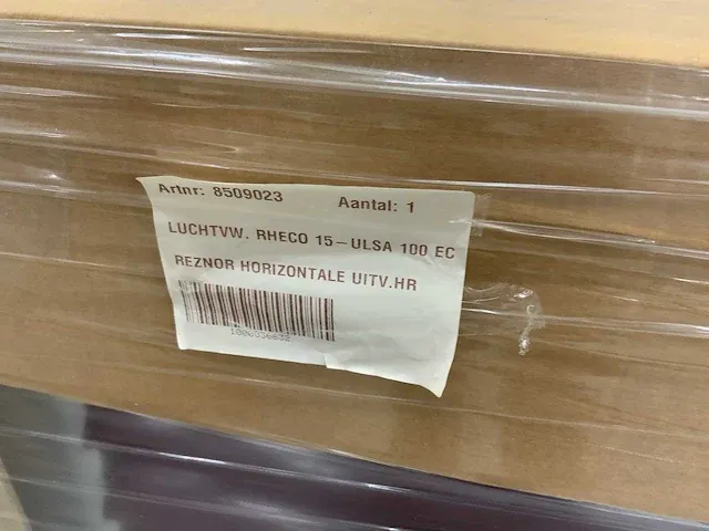 Reznor 15-ulsa 100ec werkplaats heater - afbeelding 7 van  7