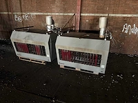 Reznor euro t 2596a industriële verwarmingsinstallatie (2x) - afbeelding 1 van  10