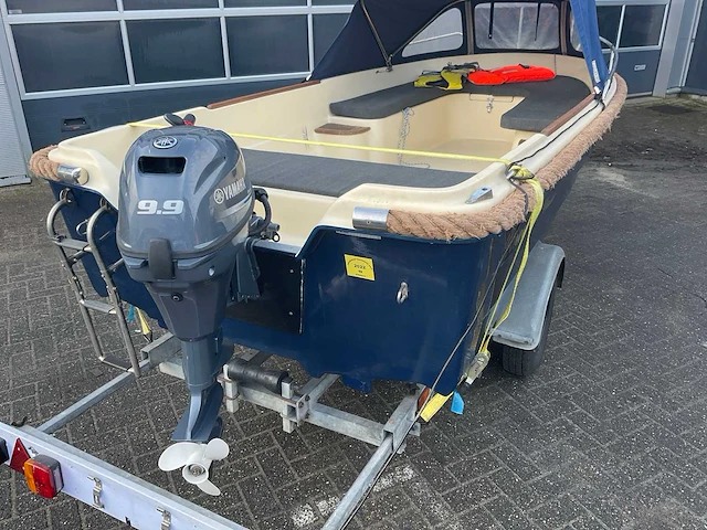 Rhea - 430 classic - sloep op trailer met yamaha fourstroke 9.9 - afbeelding 3 van  33