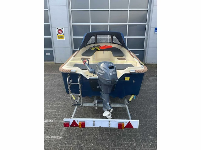 Rhea - 430 classic - sloep op trailer met yamaha fourstroke 9.9 - afbeelding 6 van  33