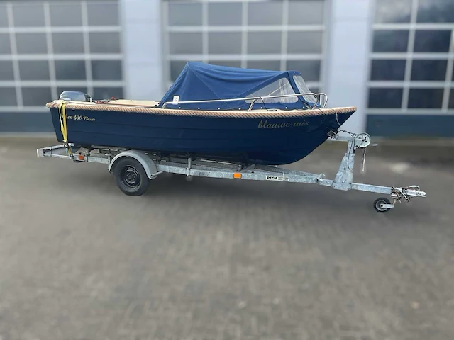 Rhea - 430 classic - sloep op trailer met yamaha fourstroke 9.9 - afbeelding 1 van  33