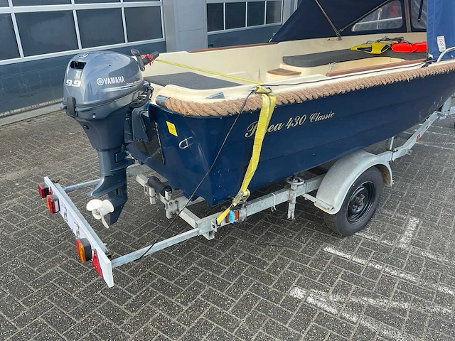 Rhea - 430 classic - sloep op trailer met yamaha fourstroke 9.9 - afbeelding 23 van  33