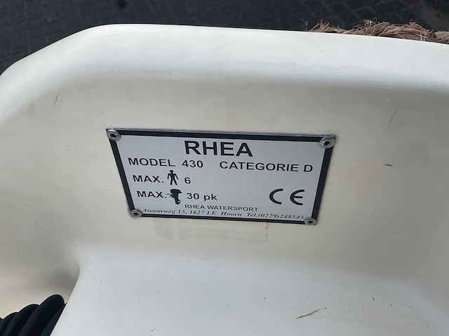 Rhea - 430 classic - sloep op trailer met yamaha fourstroke 9.9 - afbeelding 31 van  33