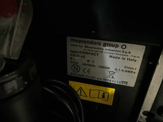 Rheavendors compact ec koffiemachine - afbeelding 9 van  9