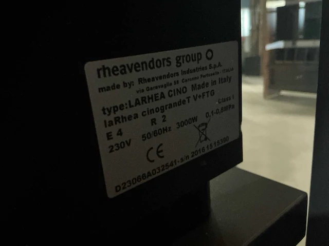 Rheavendors la rhea cino touch screen koffiemachine - afbeelding 6 van  6