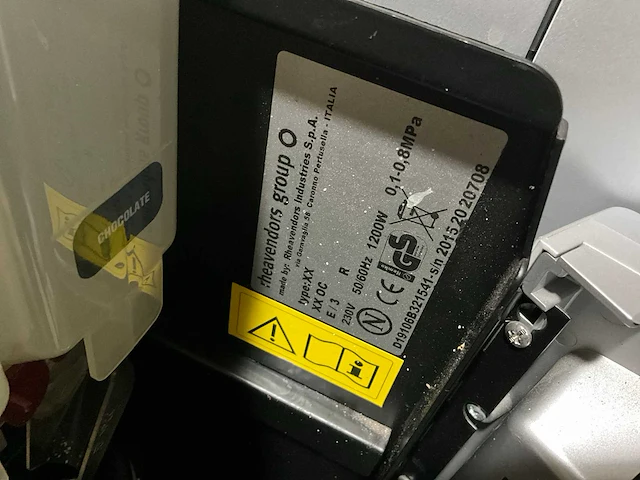 Rheavendors xx oc koffiemachine - afbeelding 8 van  8