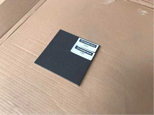 Rhein zwart r0114 mat vloertegel 15x15 cm 30 m² - afbeelding 2 van  3