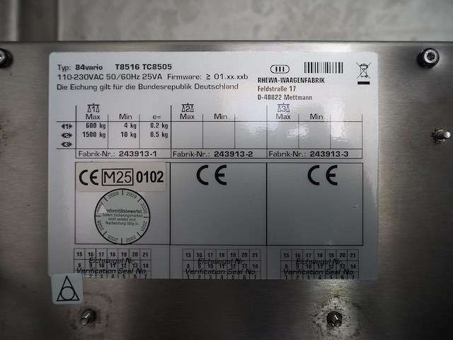 Rhewa-waagenfabrik - afbeelding 6 van  10