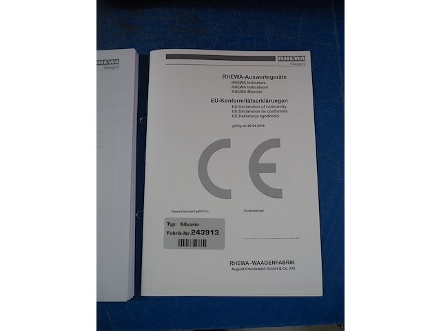 Rhewa-waagenfabrik - afbeelding 10 van  10