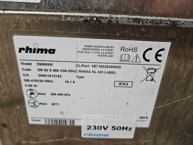 Rhima - dw009m - korvenvaatwasmachine - afbeelding 5 van  5