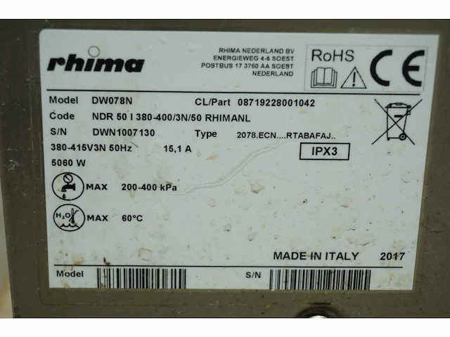 Rhima - dw078n - vaatwasser - afbeelding 5 van  5