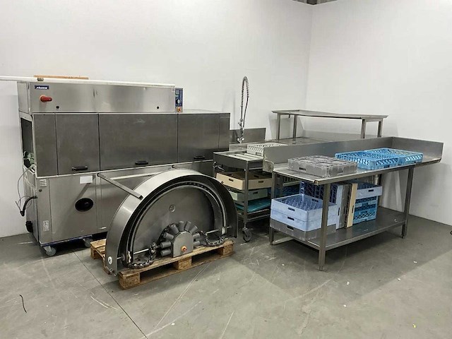 Rhima - wd-213 - complete spoelkeuken met korventransportmachine - afbeelding 1 van  11