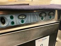 Rhima dr 50 vaatwasmachine met aan-afvoertafel - afbeelding 2 van  4