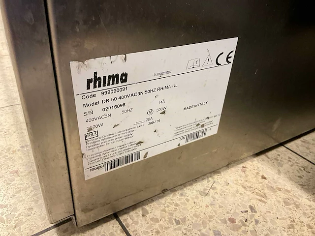 Rhima dr 50 vaatwasmachine - afbeelding 9 van  9