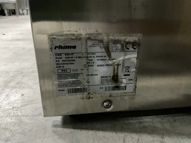 Rhima dr 50l vaatwasmachine - afbeelding 7 van  7