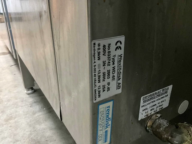 Rhima wd-6e vaatwasmachine - afbeelding 6 van  6