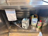 Rhima wd6 korvenvaatwasmachine met aan- en afvoertafel - afbeelding 3 van  7