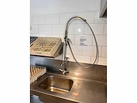 Rhima wd6 korvenvaatwasmachine met aan- en afvoertafel - afbeelding 4 van  7