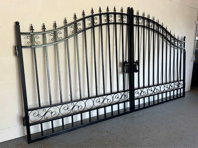 Rhino-cross-gates 596 cm plain stijl toegangspoort - afbeelding 4 van  4