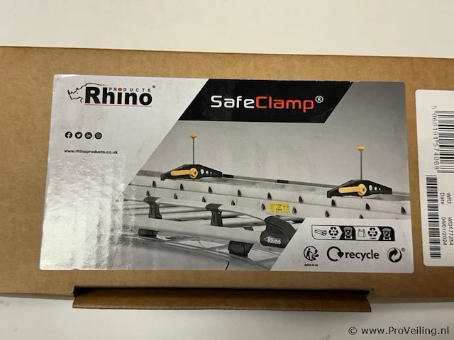 Rhino safe camp ras21 ladderklem - afbeelding 2 van  4