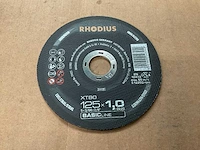 Rhodius xt 80 slijpschijf (500x) - afbeelding 1 van  4