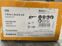 Rhodius xt 80 slijpschijf (500x) - afbeelding 3 van  4