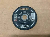 Rhodius xt80 slijpschijf (250x) - afbeelding 1 van  3