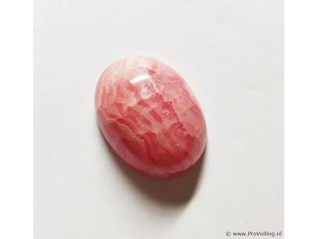 Rhodochrosite 22.38ct aig certified - afbeelding 2 van  4