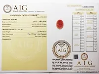 Rhodochrosite 22.38ct aig certified - afbeelding 4 van  4