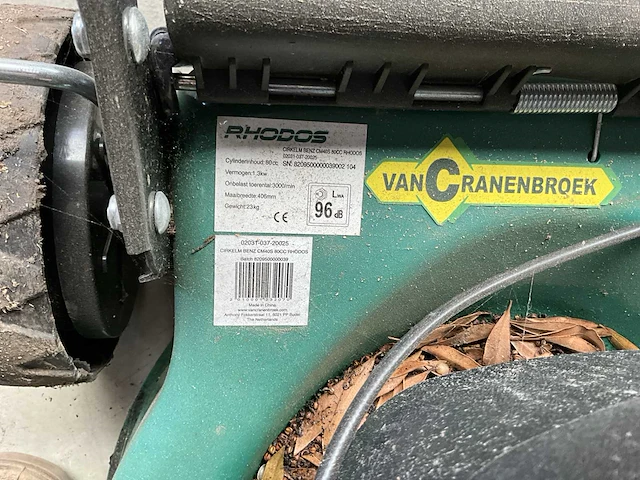 Rhodos cm40s grasmaaier - afbeelding 6 van  6