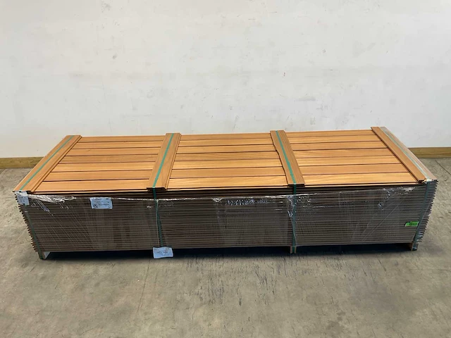 Rhombusprofielplank rib3 ayous thermowood 300x14,5x2,2 cm (25x) - afbeelding 2 van  7