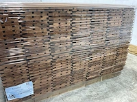 Rhombusprofielplank rib3 ayous thermowood 300x14,5x2,2 cm (25x) - afbeelding 3 van  7
