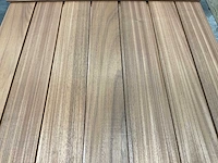 Rhombusprofielplank rib3 ayous thermowood 300x14,5x2,2 cm (50x) - afbeelding 6 van  7