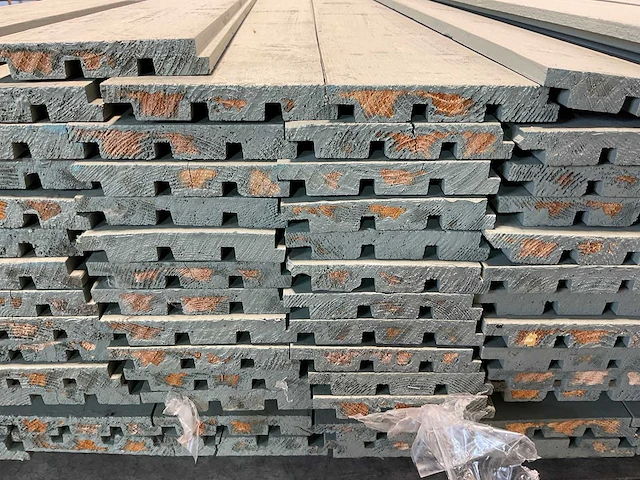 Rhombusprofielplank triple vuren 400x14,5x2,2 cm (105x) - afbeelding 5 van  6