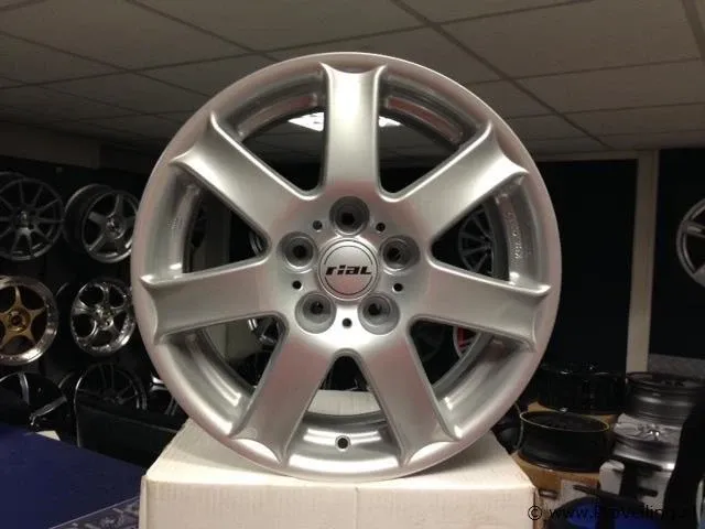 Rial flair aluminium velgenset - 5x120 7j et39 - afbeelding 1 van  1