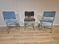 Rib - trendy - eetkamerstoelen (3x) - afbeelding 1 van  15