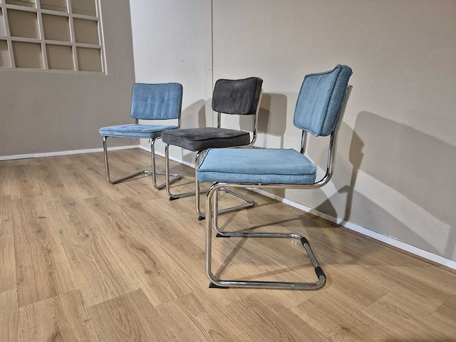 Rib - trendy - eetkamerstoelen (3x) - afbeelding 9 van  15