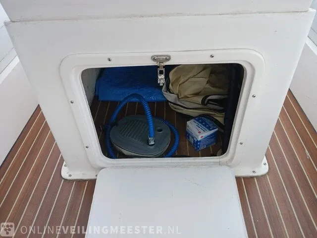Rib 7.30m jenhal, met 225 pk johnson buitenboordmotor en trailer, wit - afbeelding 27 van  63