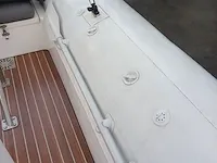 Rib 7.30m jenhal, met 225 pk johnson buitenboordmotor en trailer, wit - afbeelding 29 van  63
