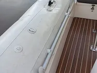 Rib 7.30m jenhal, met 225 pk johnson buitenboordmotor en trailer, wit - afbeelding 30 van  63