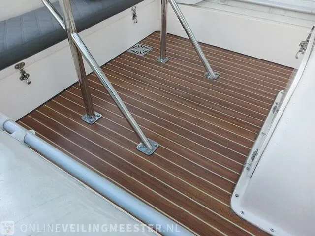 Rib 7.30m jenhal, met 225 pk johnson buitenboordmotor en trailer, wit - afbeelding 31 van  63