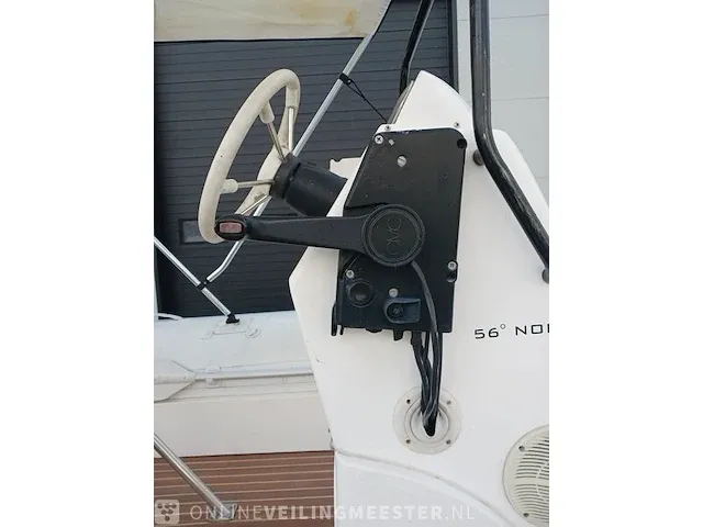 Rib 7.30m jenhal, met 225 pk johnson buitenboordmotor en trailer, wit - afbeelding 33 van  63