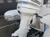 Rib 7.30m jenhal, met 225 pk johnson buitenboordmotor en trailer, wit - afbeelding 38 van  63