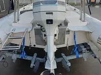 Rib 7.30m jenhal, met 225 pk johnson buitenboordmotor en trailer, wit - afbeelding 40 van  63