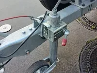 Rib 7.30m jenhal, met 225 pk johnson buitenboordmotor en trailer, wit - afbeelding 46 van  63