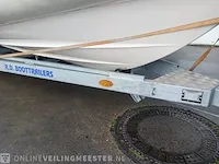Rib 7.30m jenhal, met 225 pk johnson buitenboordmotor en trailer, wit - afbeelding 47 van  63