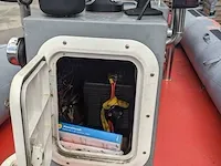 Rib boot met trailer jokerboot, clubman 22, oranje/zwart - afbeelding 9 van  44