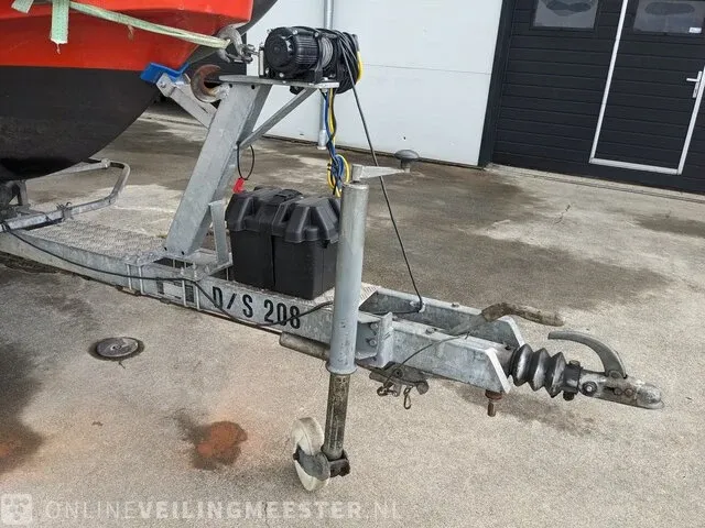 Rib boot met trailer jokerboot, clubman 22, oranje/zwart - afbeelding 27 van  44