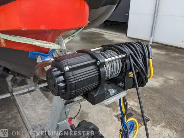 Rib boot met trailer jokerboot, clubman 22, oranje/zwart - afbeelding 28 van  44